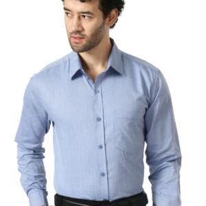 Product details Material composition80% Cotton, 20% Polyester PatternSolid Fit typeSlim Fit Sleeve typeLong Sleeve Collar styleCutaway LengthStandard Length Country of OriginIndia